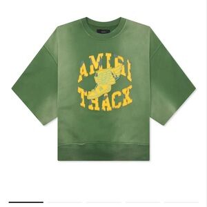 Amiri Sweatshirt Men Green Size M
